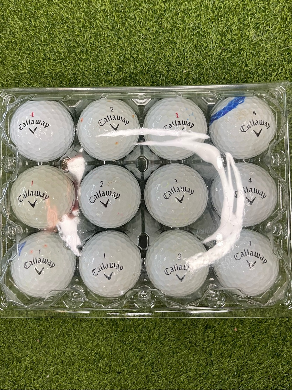 Callaway Golf Balls 12-Pack Assorted Used